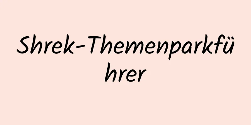Shrek-Themenparkführer