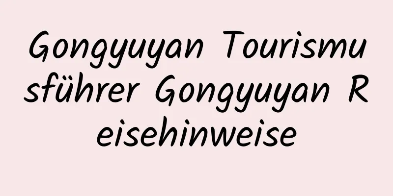 Gongyuyan Tourismusführer Gongyuyan Reisehinweise